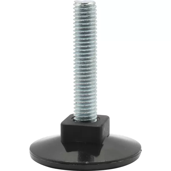  PIEDINO VITE DI REGOLAZIONE VERTICALE CON PIASTRA TONDA E FILETTO M8 X 85 - Art. 103323766