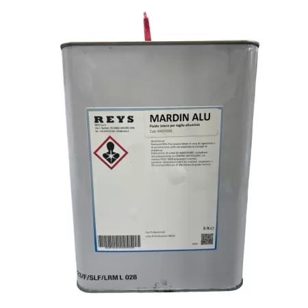 Reys FLUIDO INTEGRALE PER TAGLIO ALLUMINIO  OLIO DA TAGLIO MARDIN ALU 5 L - Art. 64000005