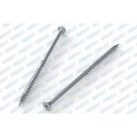 Ambrovit VITI PER CARPENTERIA IN LEGNO 4X60/35 MM TSP TX20 AUTOPERFORANTI ZINCATE 200 PZ - Art. 87052 4X60/35 TG31