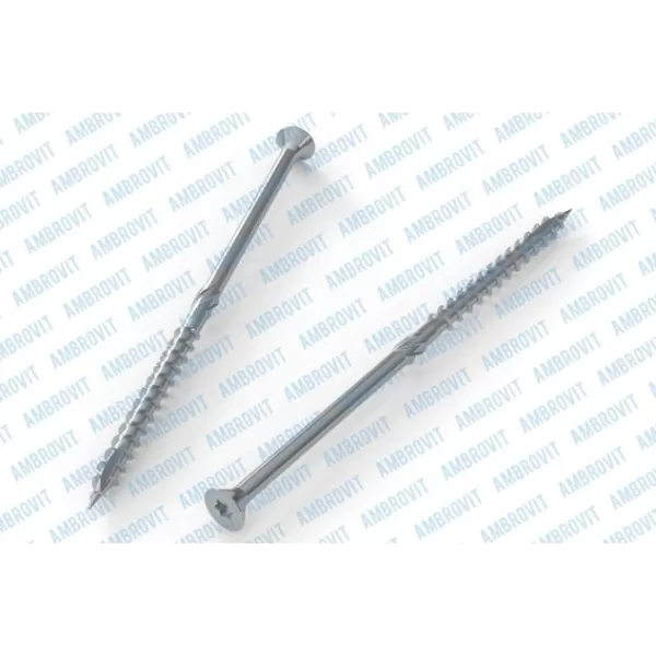 Ambrovit VITI PER CARPENTERIA IN LEGNO 4X60/35 MM TSP TX20 AUTOPERFORANTI ZINCATE 200 PZ - Art. 87052 4X60/35 TG31