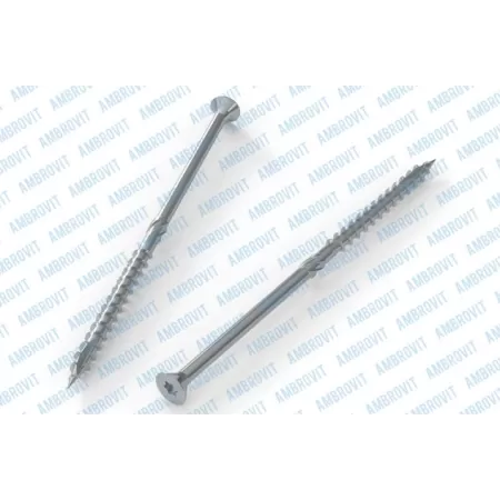 Ambrovit VITI PER CARPENTERIA IN LEGNO 4,5X60/35 TSP TX AUTOPERFORANTE ZINCATE 200 PZ* - Art. 87052 4,5X60/35 TG31