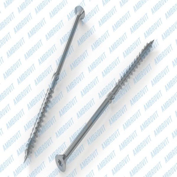 Ambrovit VITI PER CARPENTERIA IN LEGNO 4,5X80/50 TSP TX25 AUTOPERFORANTE ZINCATE 200 PZ* - Art. 87052 4,5X80/50 TG31