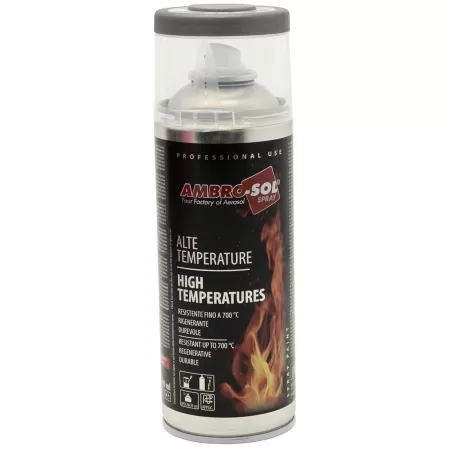  SMALTO SPRAY ALTA TEMPERATURA GRIGIO ANTRACITE 400 ML - Art. 2711908