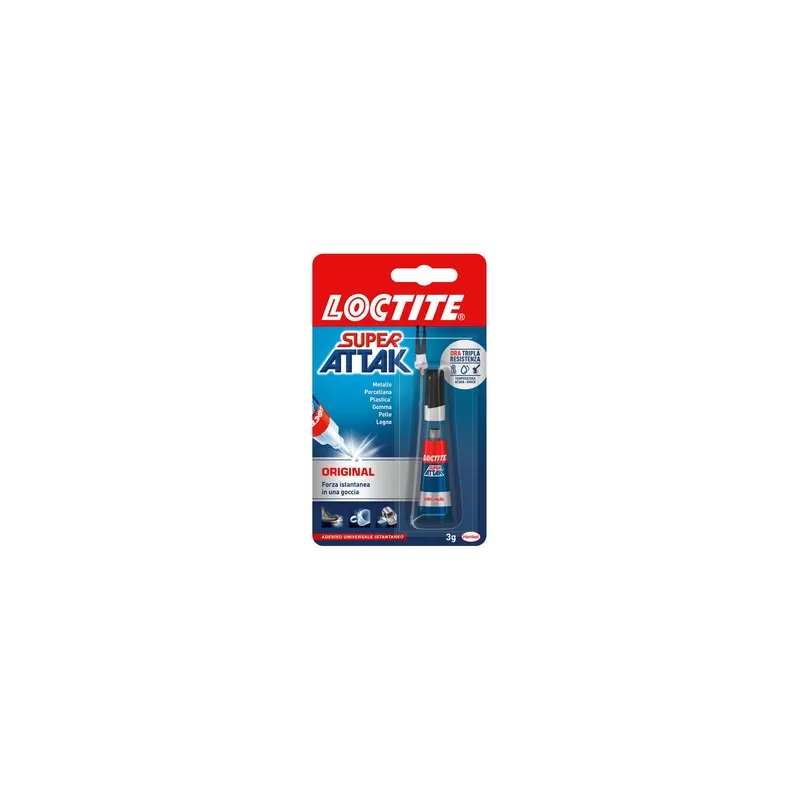  LOCTITE SUPER ATTAK ORIGINAL 3 G - Art. 7645