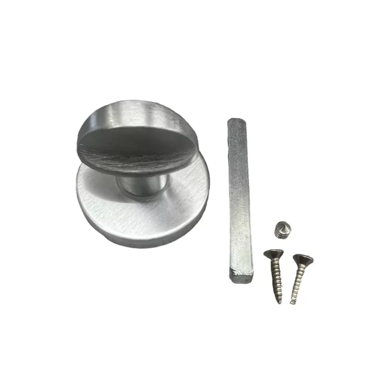  LIMITATORE DI APERTURA PER PORTONE BLINDATO DIAMETRO 50 MM CROMOSATINATO - Art. F0215 51