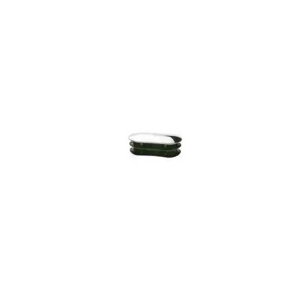  TAPPI PER TUBO ARMADIO OVALE DIAMETRO 30X15 MM CROMO LUCIDO - Art. 60073C0150C
