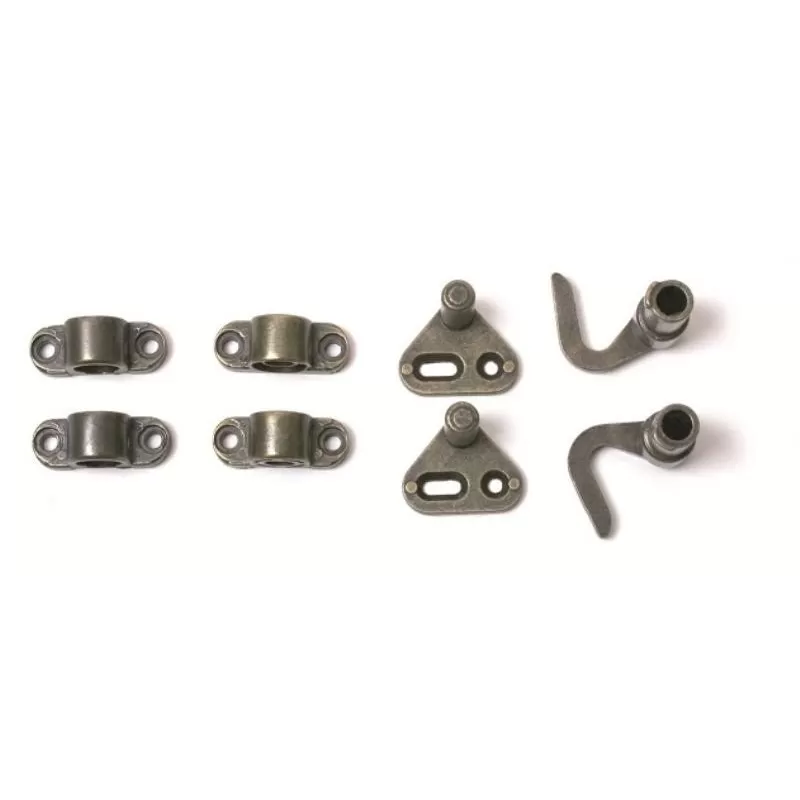  KIT ACCESSORI PER SERRATURE AD ASTE ROTANTI BRONZATE - Art. E0078 30