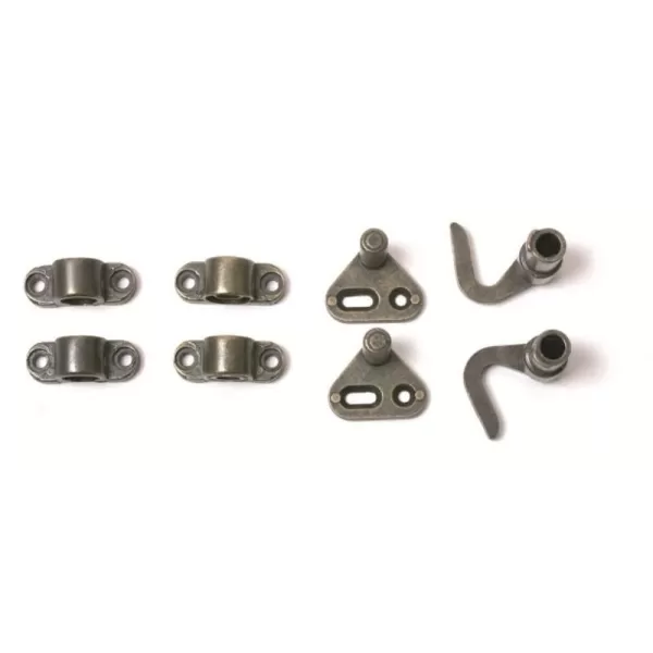  KIT ACCESSORI PER SERRATURE AD ASTE ROTANTI BRONZATE - Art. E0078 30