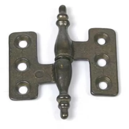 CERNIERA BAROCCO ALI PIANE 65X55 MM DESTRA BRONZATA* - Art. A0156 30