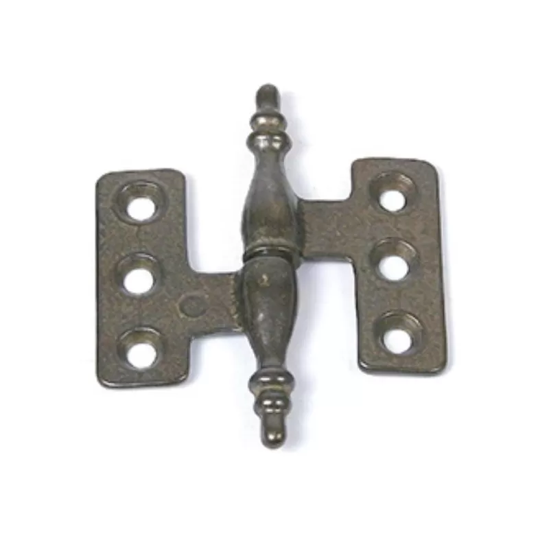  CERNIERA BAROCCO ALI PIANE 65X55 MM SINISTRA BRONZATA* - Art. A0157 30