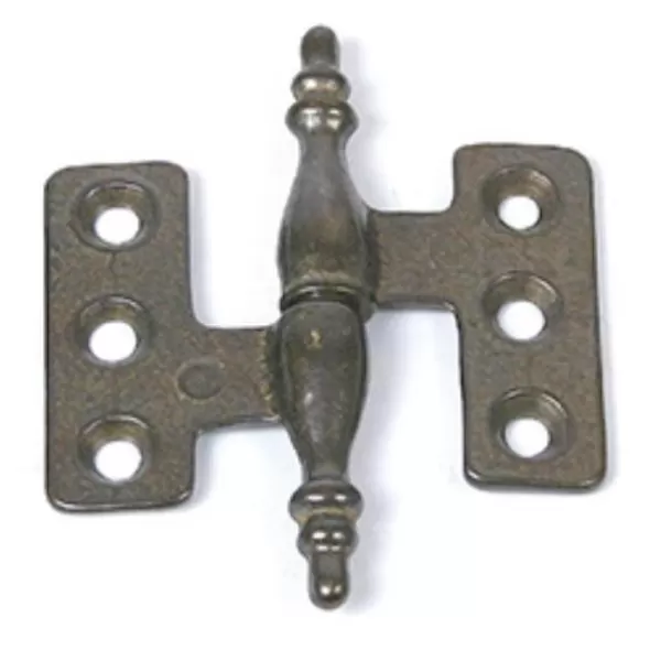  CERNIERA BAROCCO ALI PIANE 65X55 MM SINISTRA BRONZATA* - Art. A0157 30