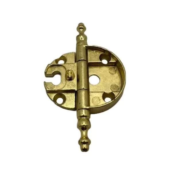  CERNIERA PER MOBILI PER PORTE IN LUCE SCODELLINO 35 MM OTTONATA - Art. A0057 40