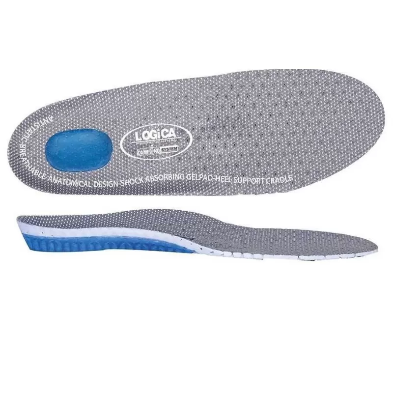  PLANTARE SOLETTA ANATOMICA IN GEL AZZURRO TAGLIA S - Art. GEL-S