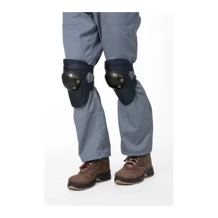 Logica Professional GINOCCHIERE IN NEOPRENE NERE/ARANCIO - Art. KM150