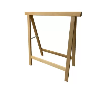 CAVALLETTO PROFESSIONALE MILLEUSI RICHIUDIBILE IN FAGGIO NATURALE 75X80 CM - Art. A79 2