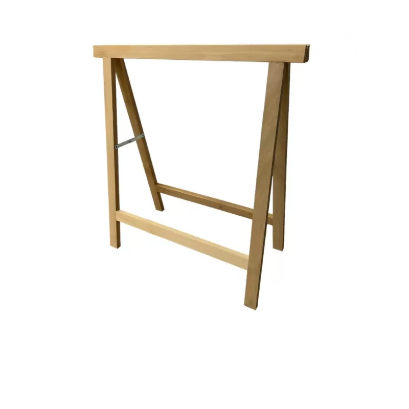  CAVALLETTO PROFESSIONALE MILLEUSI RICHIUDIBILE IN FAGGIO NATURALE 75X80 CM - Art. A79