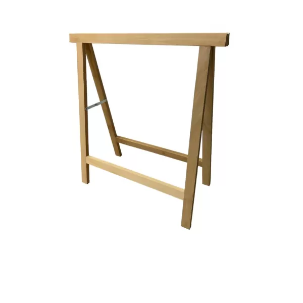  CAVALLETTO PROFESSIONALE MILLEUSI RICHIUDIBILE IN FAGGIO NATURALE 75X80 CM - Art. A79