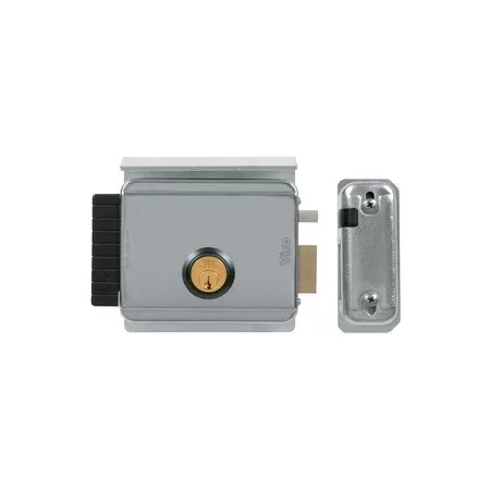  SERRATURA CANCELLO APPLICARE ELETTR V97 8992 VIRO C.TONDO FISSO+ SCR E.50 A 80 MM SX - Art. 8240241