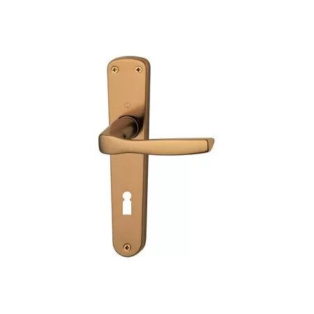  MANIGLIA ALLUMINIO ANODIZZATA BRONZO Q. 8/90 - Art. 37451