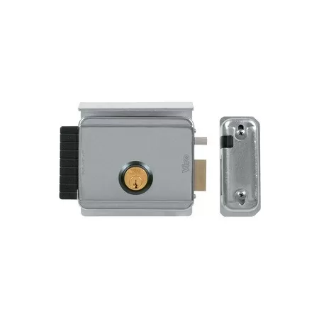  SERRATURA CANCELLO APPLICARE ELETTR V97 8992 VIRO C.TONDO FISSO+ SCR E.50 A 80 MM DX - Art. 8240240