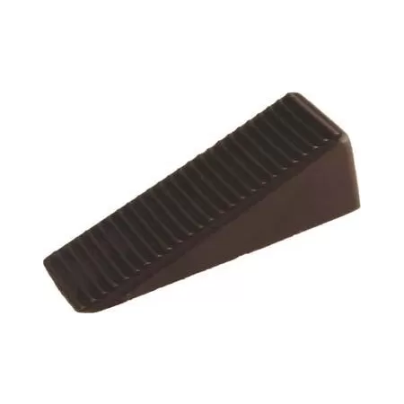  FERMAPORTE ADESIVO A CUNEO PLASTICA NOCE - Art. 4445010