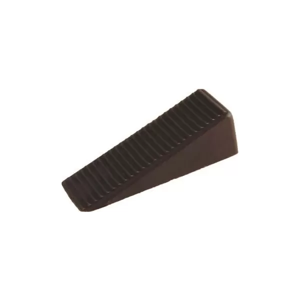  FERMAPORTE ADESIVO A CUNEO PLASTICA NOCE - Art. 4445010