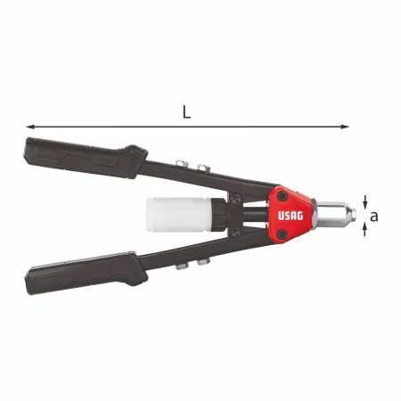 rivettatrice diritta compatta usag 995 la umipas