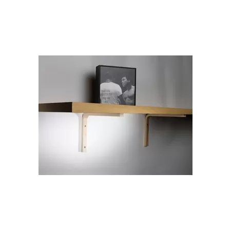  REGGIMENSOLA MODELLO ELLE CM 25 X 18 H PORTATA 12,5 KG LEGNO NATURALE - Art. 54991