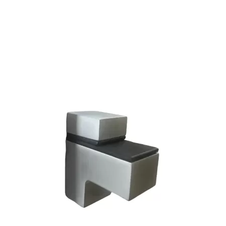  REGGIMENSOLA IN ZAMA PER RIPIANI IN VETRO 0-17 MM CROMO SATINATO PEZZI 1 - Art. D0155 51