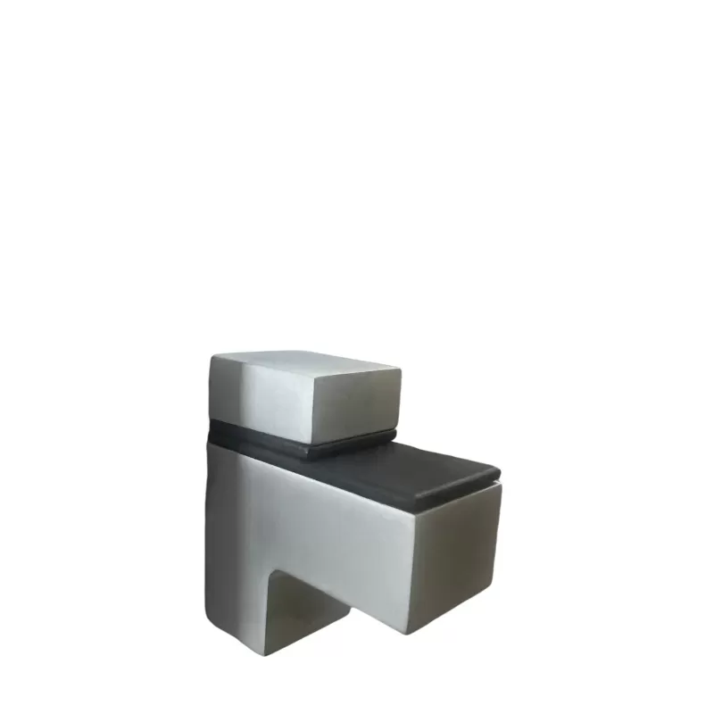  REGGIMENSOLA IN ZAMA PER RIPIANI IN VETRO 0-17 MM CROMO SATINATO PEZZI 1 - Art. D0155 51