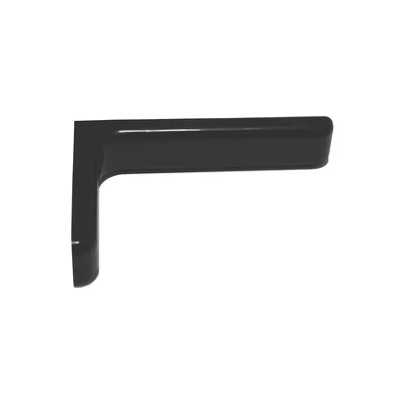 COPPIA REGGIMENSOLA IN ACCIAIO CON COPERTURA IN PLASTICA COLORE NERO CM.24 - Art. 24177