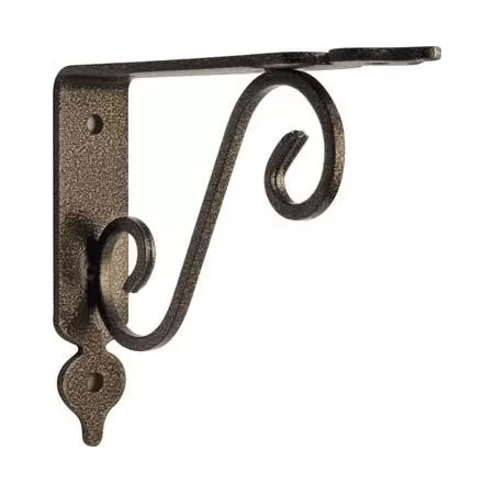  REGGIMENSOLA TOSCANIA BOLIS ACCIAIO VERNICIATO NERO/RAME MM 330X280 - Art. 4350344