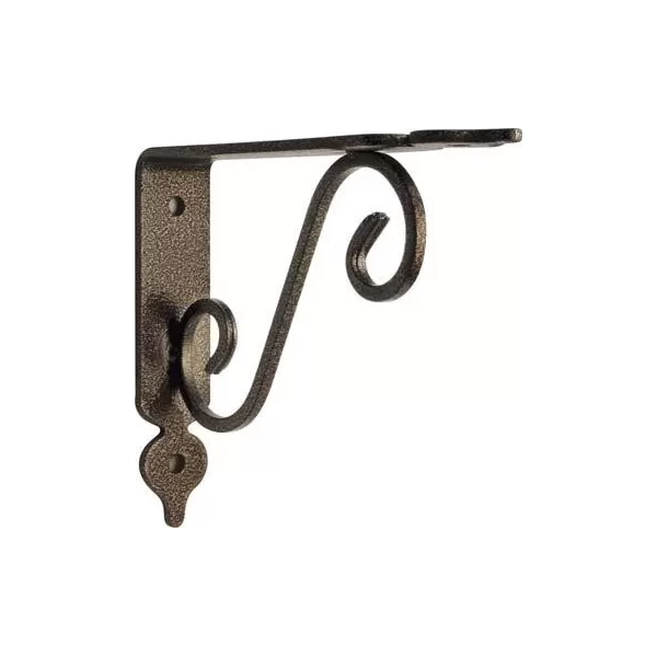  REGGIMENSOLA TOSCANIA BOLIS ACCIAIO VERNICIATO NERO/RAME MM 330X280 - Art. 4350344