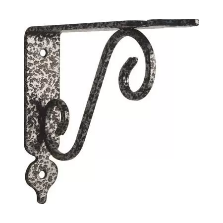  REGGIMENSOLA TOSCANIA BOLIS ACCIAIO VERNICIATO NERO/ARGENTO MM 330X280 - Art. 4350332