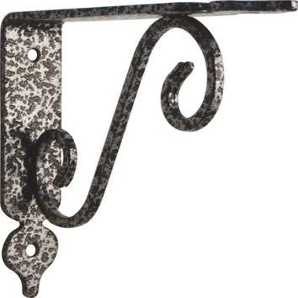  REGGIMENSOLA TOSCANIA BOLIS ACCIAIO VERNICIATO NERO/ARGENTO MM 330X280 - Art. 4350332