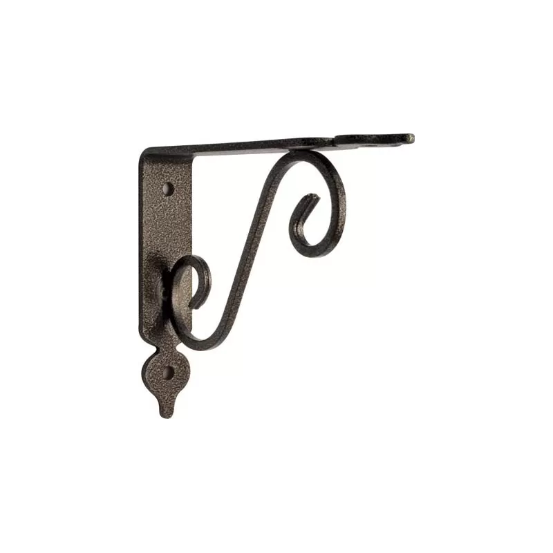  REGGIMENSOLA TOSCANIA BOLIS ACCIAIO VERNICIATO NERO/RAME MM 230X180 - Art. 4350343