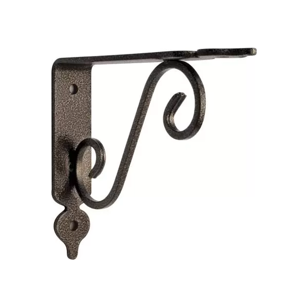  REGGIMENSOLA TOSCANIA BOLIS ACCIAIO VERNICIATO NERO/RAME MM 230X180 - Art. 4350343