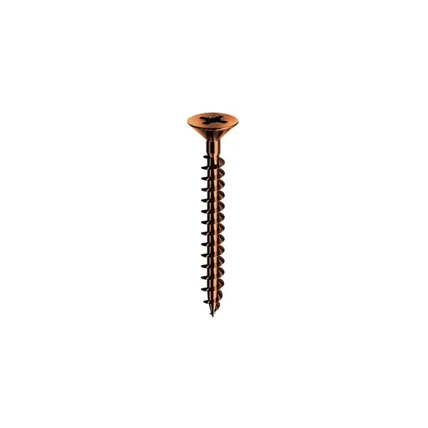 Ambrovit VITI TRUCIOLARI 5X120/60 MM TESTA SVASATA PIANA BRONZATE