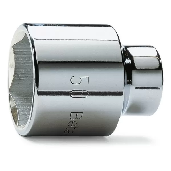 BETA ART. 928A CHIAVE A BUSSOLA CON ATTACCO QUADRO FEMMINA 3/4'' , ESAGONALE 32 MM CROMATA - Art. 2028