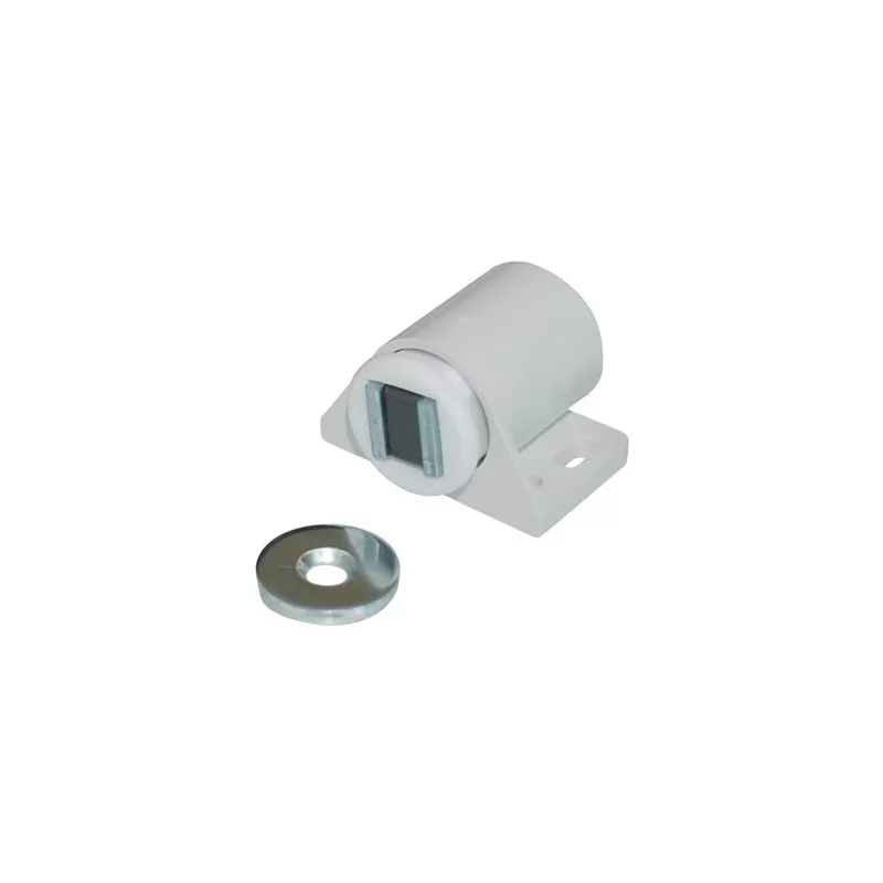  CRICCHETTO MAGNETICO COLORE BIANCO 30 MM + INCONTRO 6 KG* - Art. 7956704