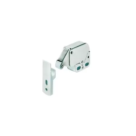  CRICCHETTO PREMI APRI 27X33 MM COLORE BIANCO - Art. E0066 60