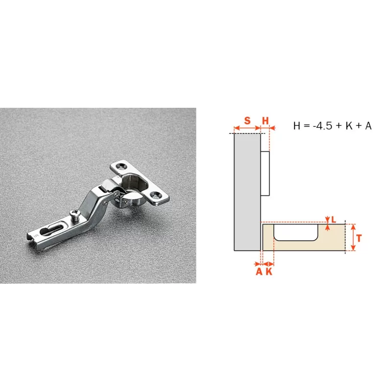 CERNIERA SALICE MINI C6A7S99 SCODELLINO 26 MM COLLO 17 APERTURA  94° SERIE 600 MM 26X11,5 ACCIAIO NICHELATO
Cerniera salice min