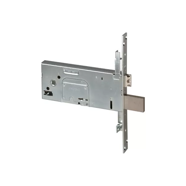  SERRATURA A DOPPIA MAPPA CISA 57358 TRIPLICE CON SCR. E CAT. F. 240X25X3 MM SC.185X78 MM E. 90 MM - Art. 24914