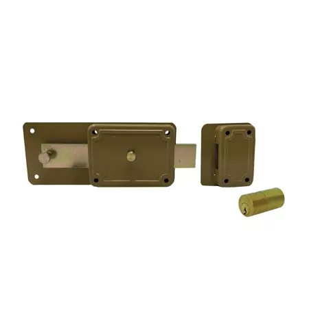  SERRATURA FERROGLIETTO FACCHINETTI CILINDRO FISSO 50 MM 6 MANDATE ENTRATA 70 MM - Art. 8200173