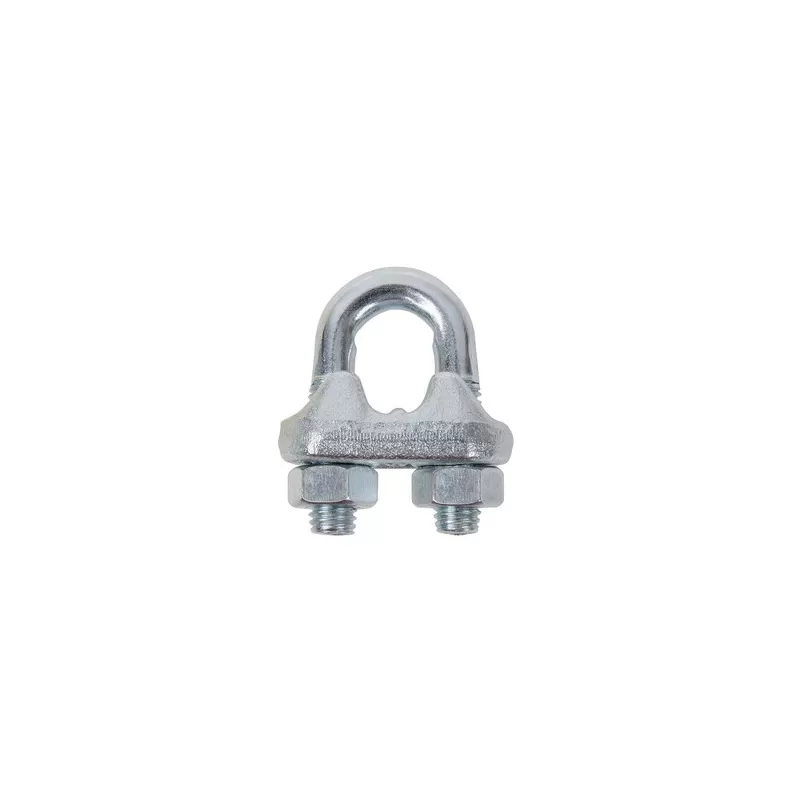  MORSETTO PER FUNE ACCIAIO ZINCATO N.10 ROBUR GR.3/8 - Art. 1644