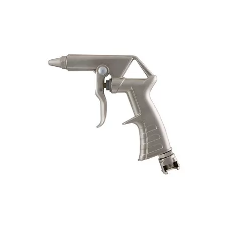  PISTOLA DI SOFFIAGGIO ANI 25/B1 CORTA IN ALLUMINIO ATTACCO 11A NICHELATO - Art. 12751
