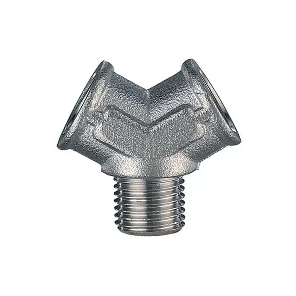  RACCORDO Y AC 32/A-B ANI 1/4 MASCHIO X FEMMINA X FEMMINA 32/A - Art. 7327615