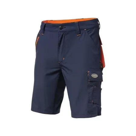 Logica Professional BERMUDA DA LAVORO STRETCH BLU/ARANCIO 140 GR TAGLIA 2XL - Art. ANTIGUA/3-2XL