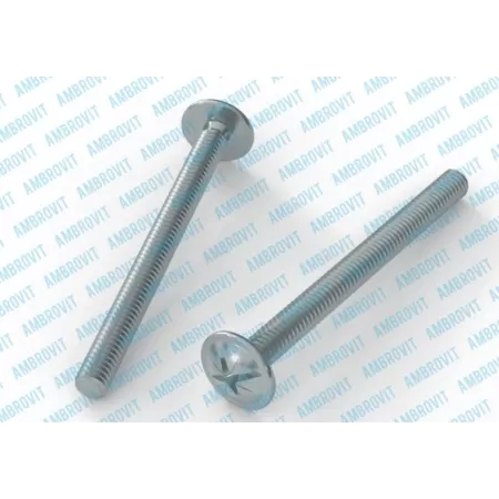 Ambrovit VITI TESTA BOMBATA LARGA COMBI RANELLATA PZ 2 ZINCATA PZ 500* - Art. 07800 4X50 TG51