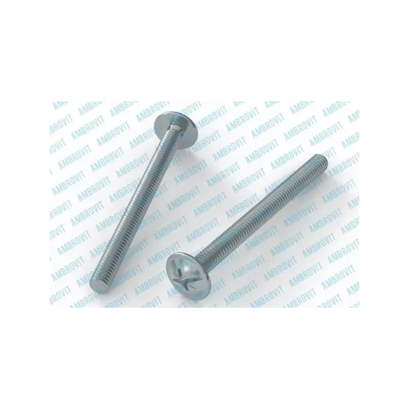 VITI TESTA BOMBATA LARGA COMBI RANELLATA 4X25 MM ZINCATA PEZZI 500